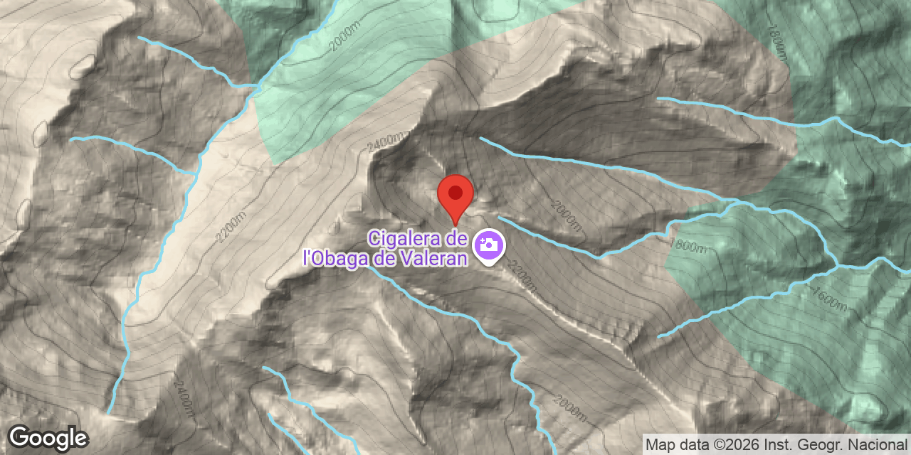 Mapa de situación de ESCALA ALTA,  COVA EA.3 D'