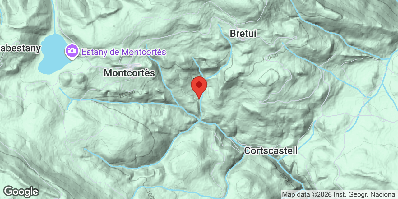 Mapa de situació de SALT DE LA BRUIXA, COVA DEL