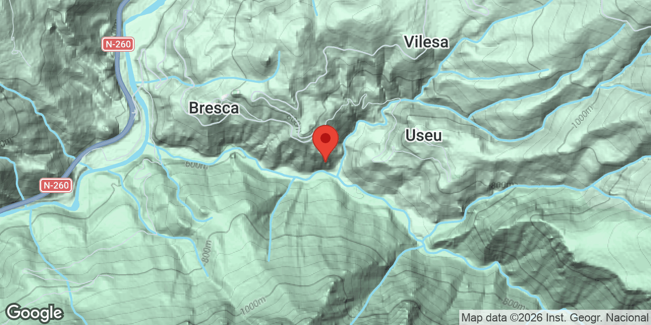 Mapa de situació de SERRAT BLANC, COVA DEL