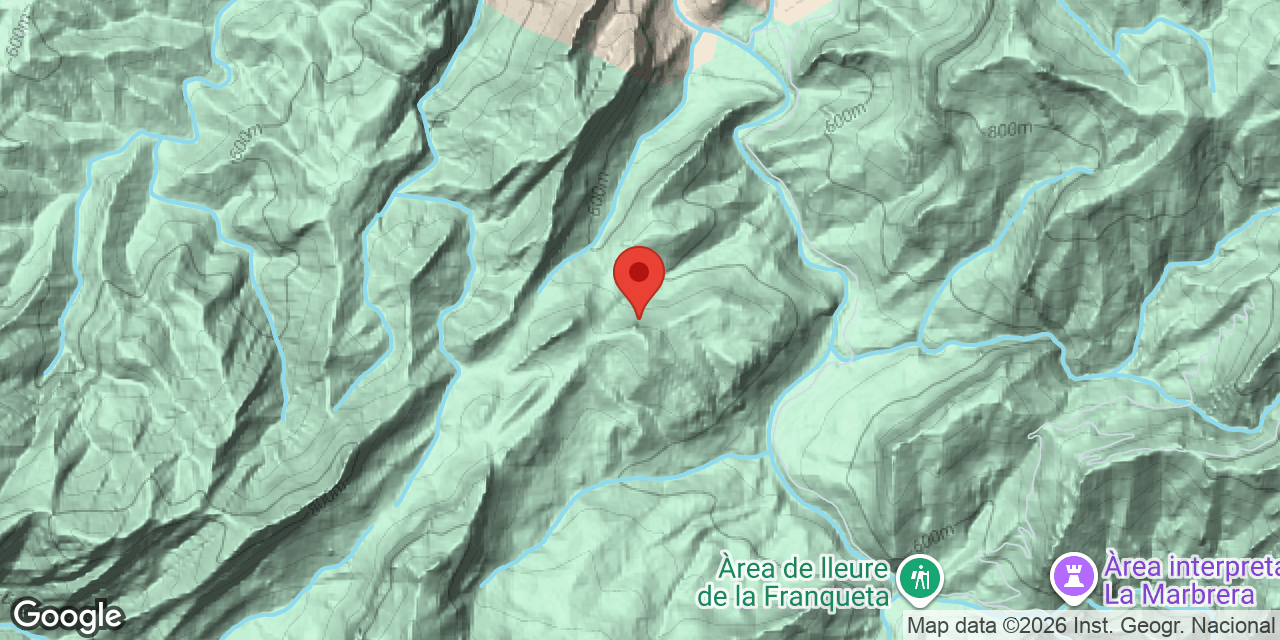 Carte de situation de CUCA, AVENC DE LA