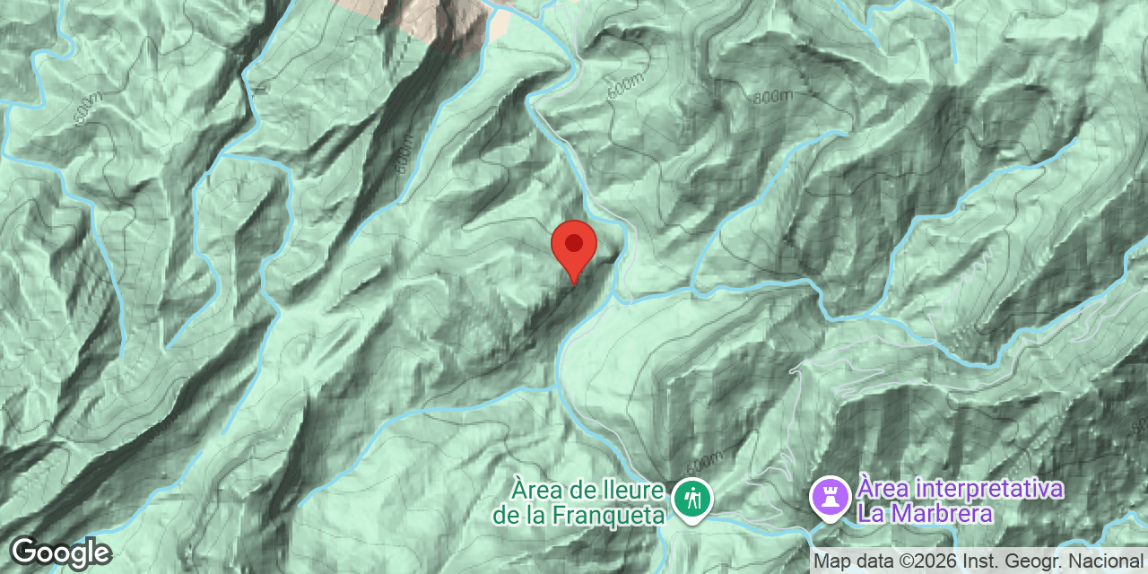 Carte de situation de PARET, COVA Nº 2 DE LA