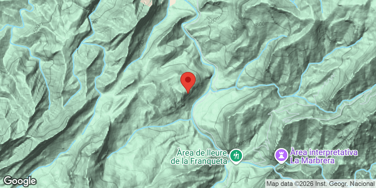 Carte de situation de FORADADA, LA