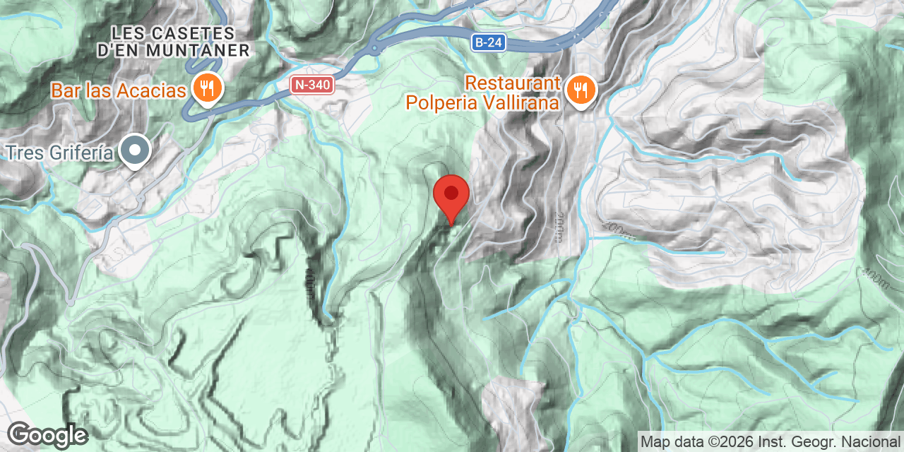 Location map of MATA, ESCLETXA DE LA