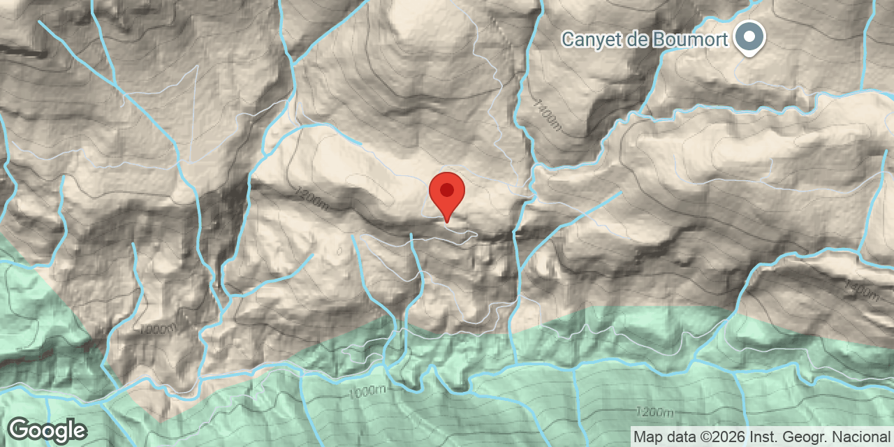 Mapa de situació de VACA, FORAT DE LA