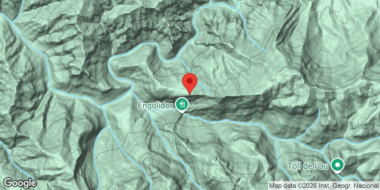 Mapa de situació de LLEIXA, COVA DE LA