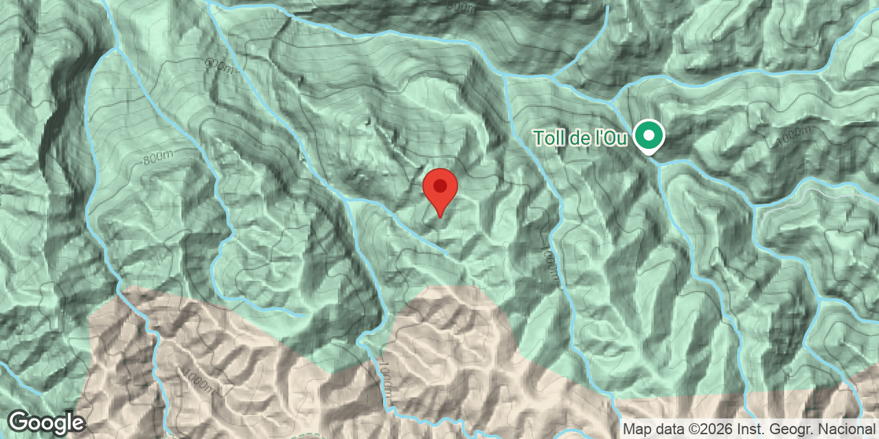 Carte de situation de ESCOLOPENDRA, AVENC DE L'