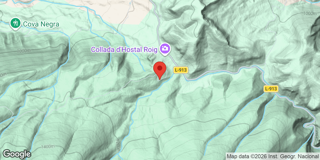 Mapa de situació de CAMÍ NOU, FORAT DEL