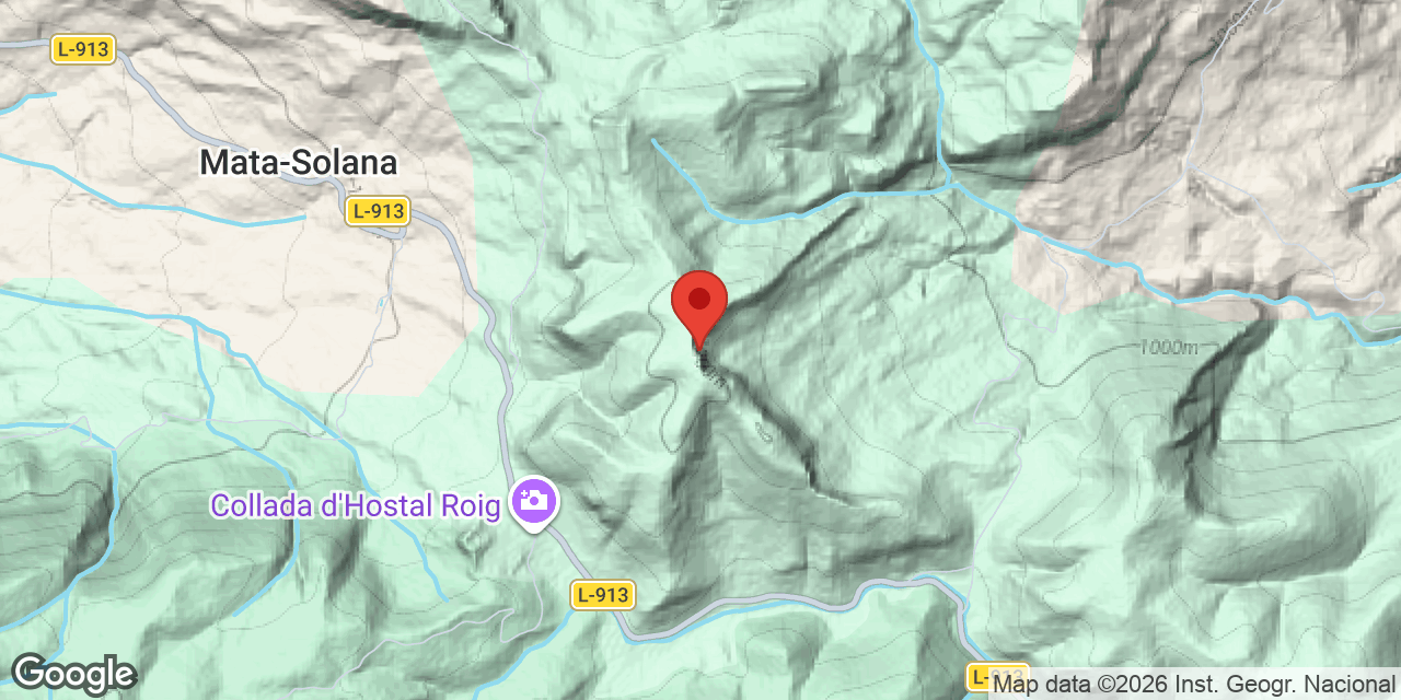 Location map of MOSQUITS, COVA DELS