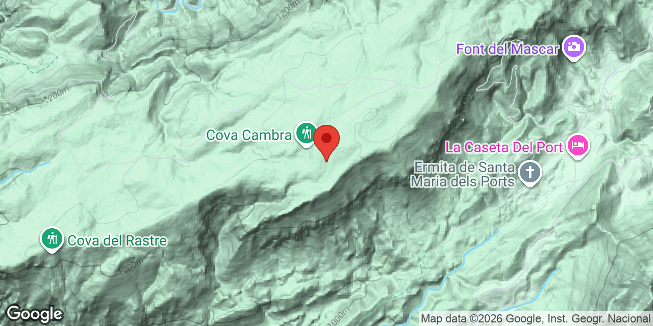 Mapa de situació de TRONC, AVENC DEL