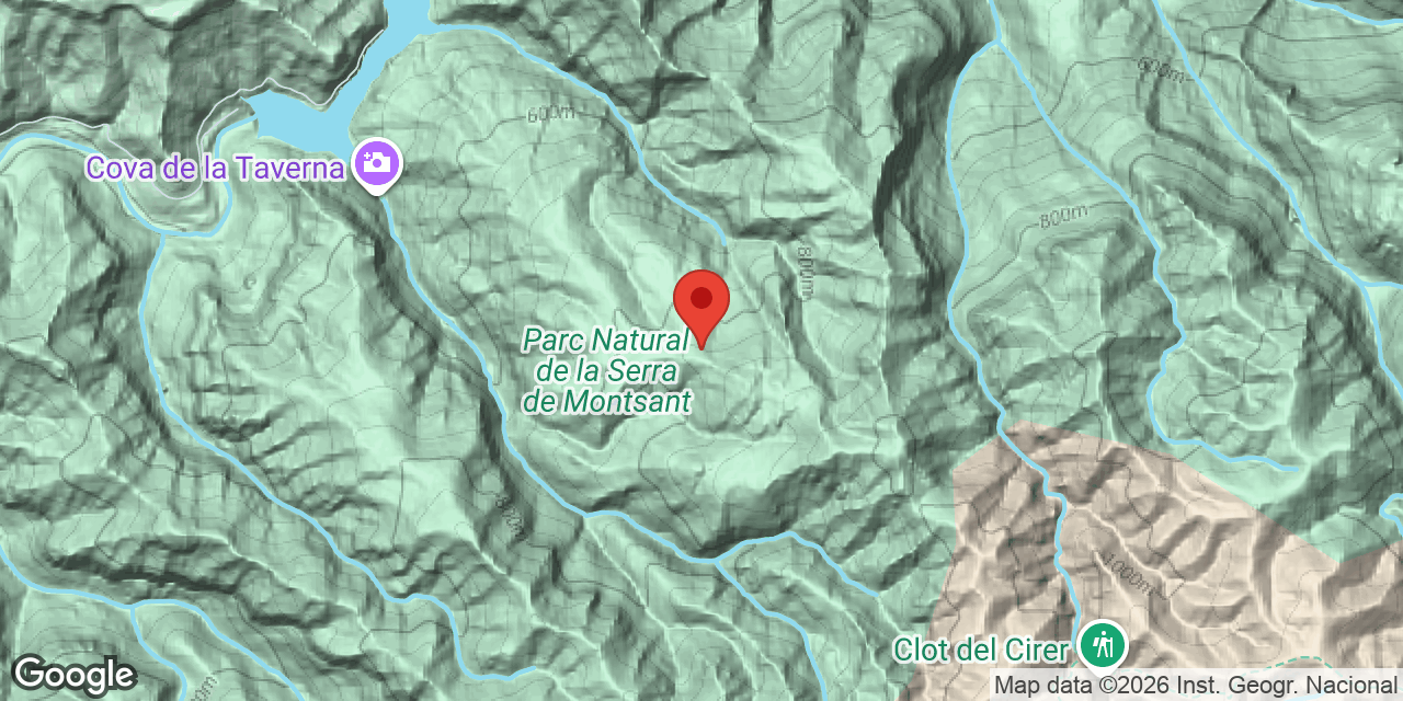Mapa de situación de CARBONERA, AVENC DE LA