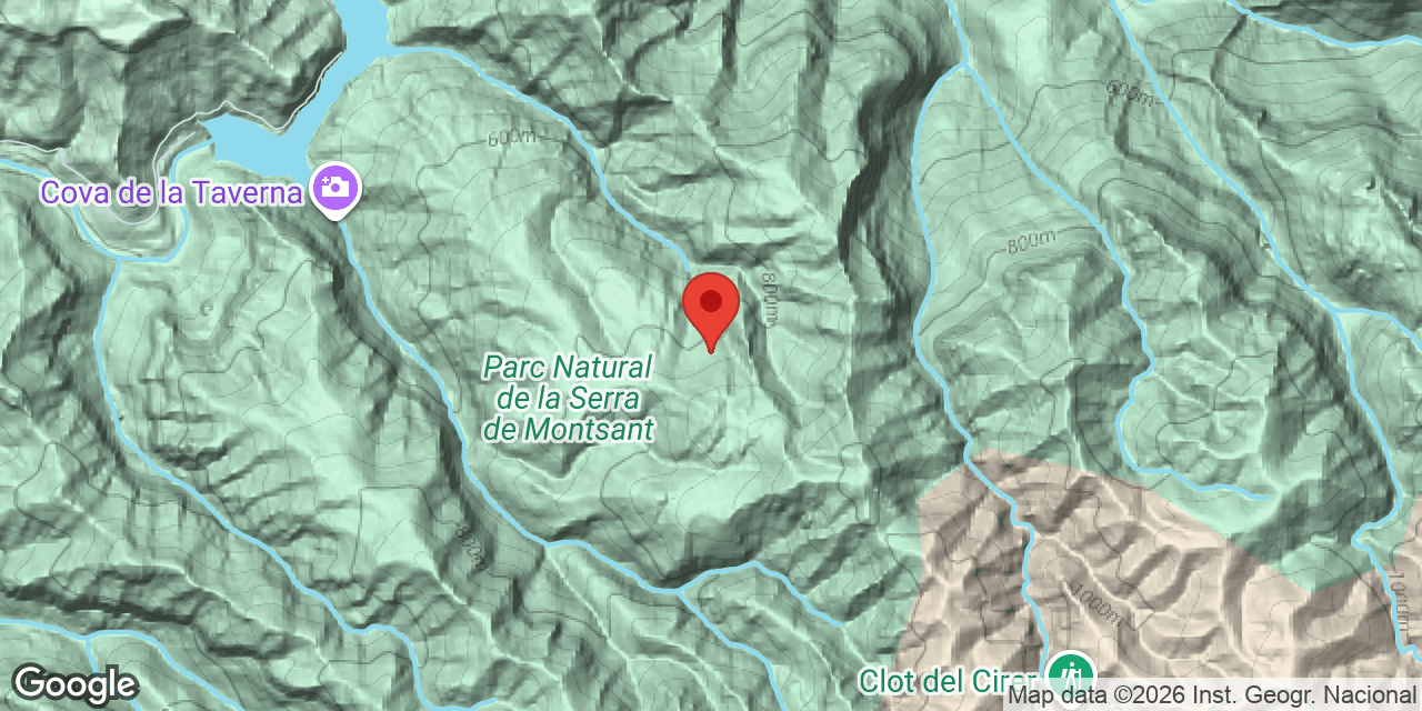 Mapa de situación de GRAN, AVENC