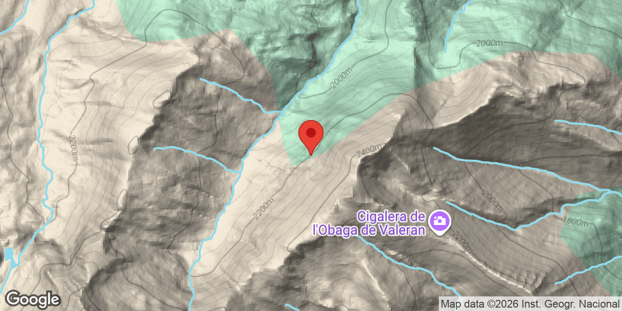 Mapa de situació de ESCALA ALTA,  COVA EA.6 D'
