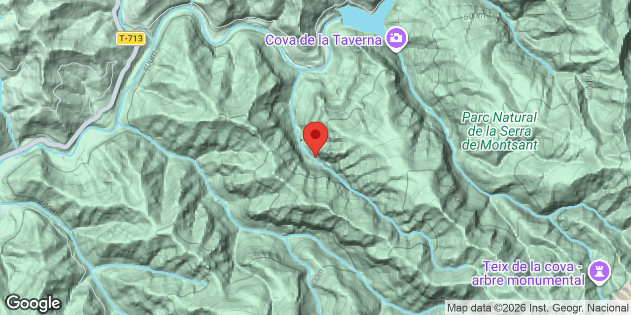 Mapa de situació de COMA CLOSA SUPERIOR, COVA DE LA