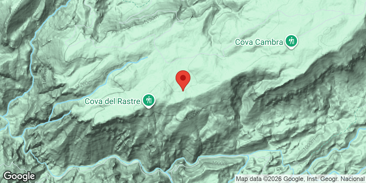 Location map of SALANY, AVENC DEL