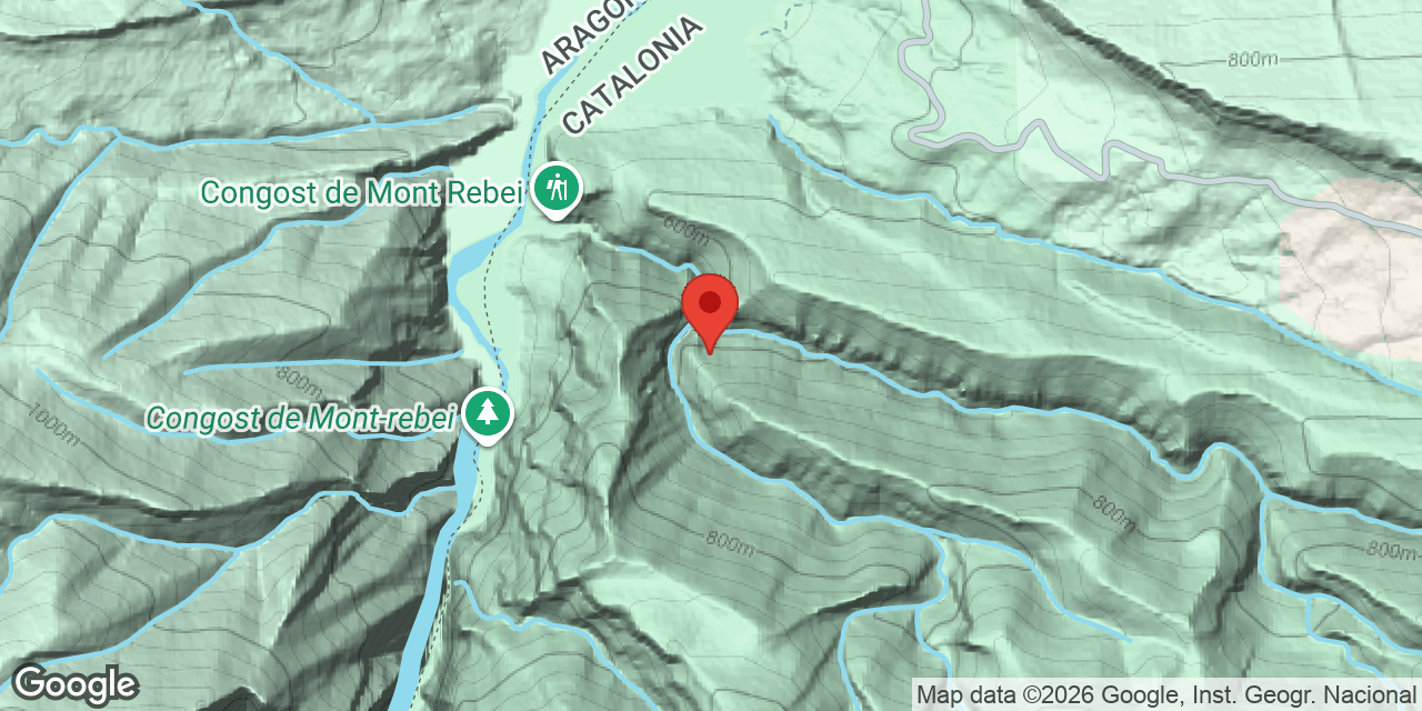 Mapa de situació de CAMÍ DEL BARRANC DE LA MAÇANA, AVENC DEL