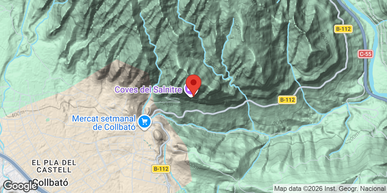 Mapa de situación de SALNITRE, COVA C.3 DEL