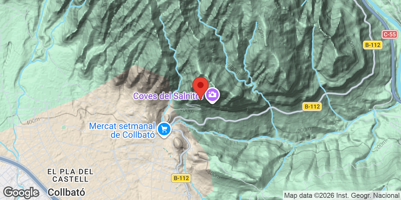 Mapa de situació de ALTA, POU DE COVA