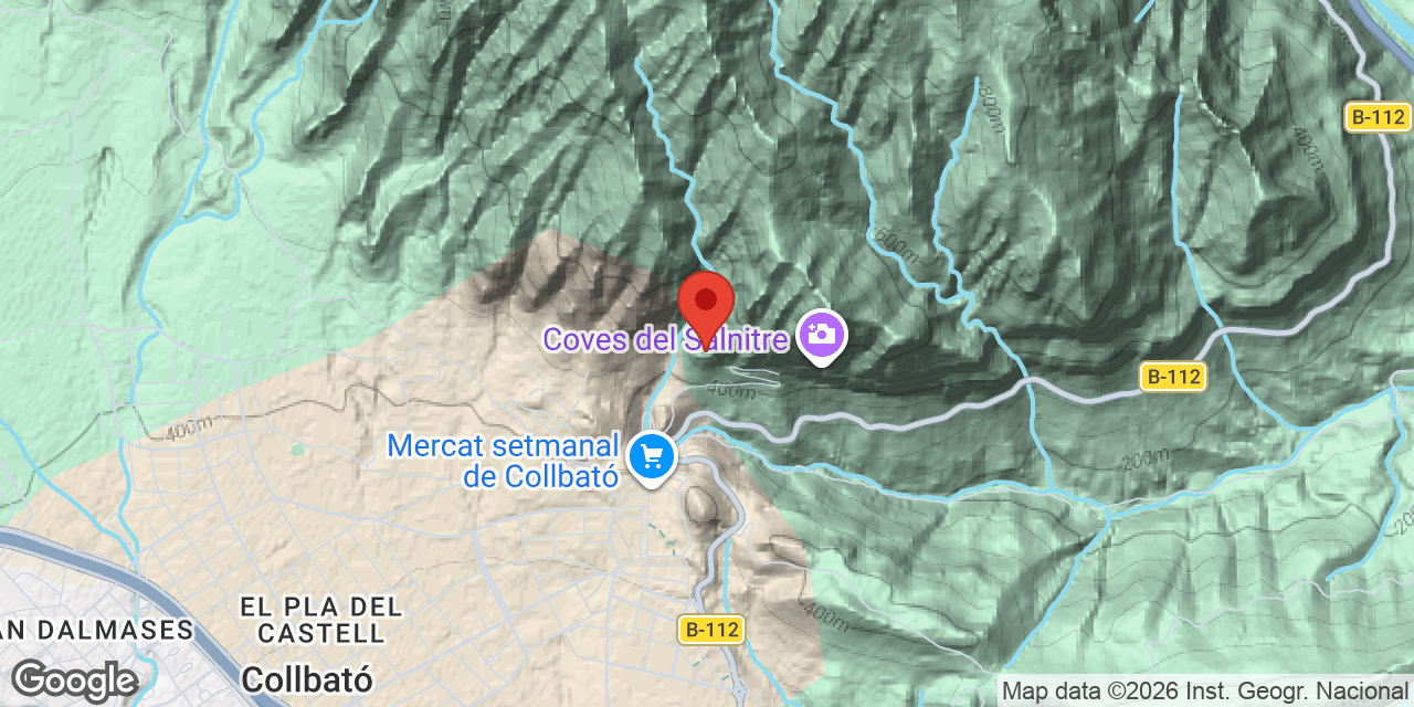 Mapa de situació de OMO, COVA