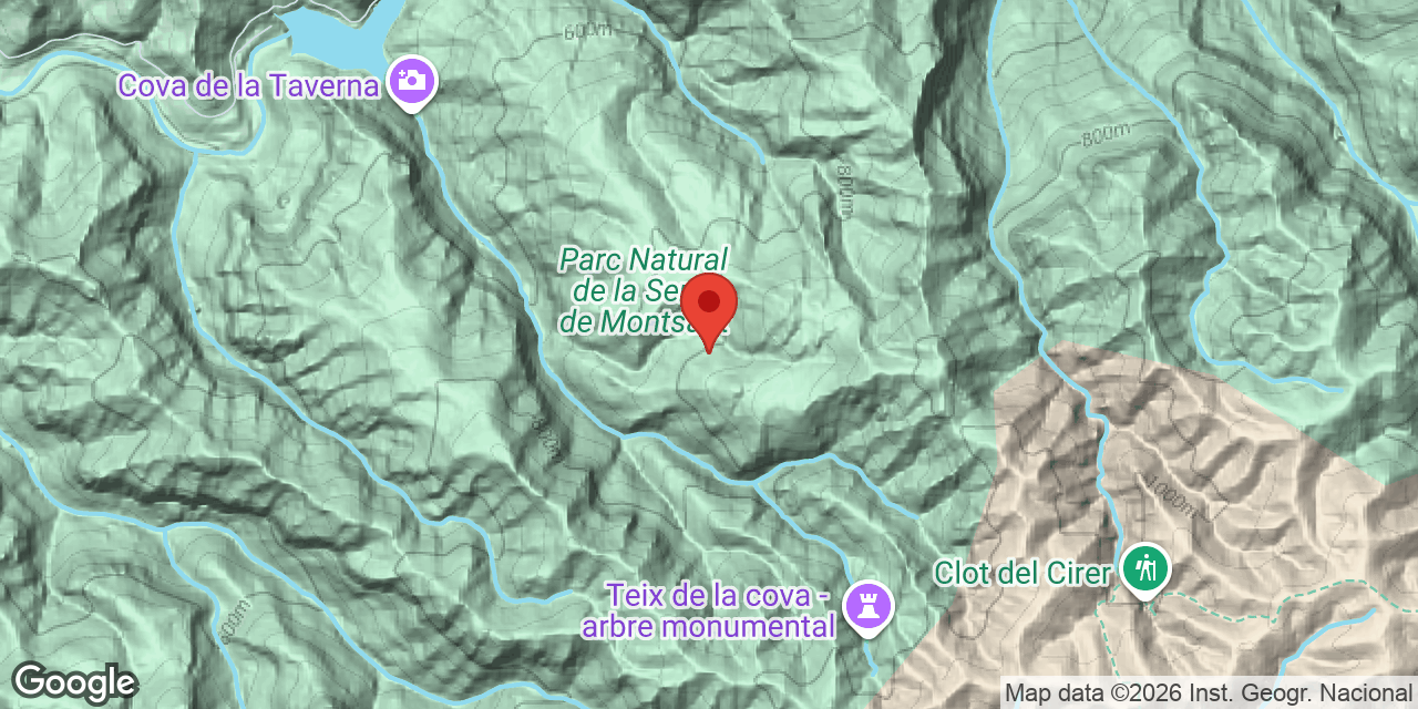 Location map of MÚRGULES, AVENC DE LES