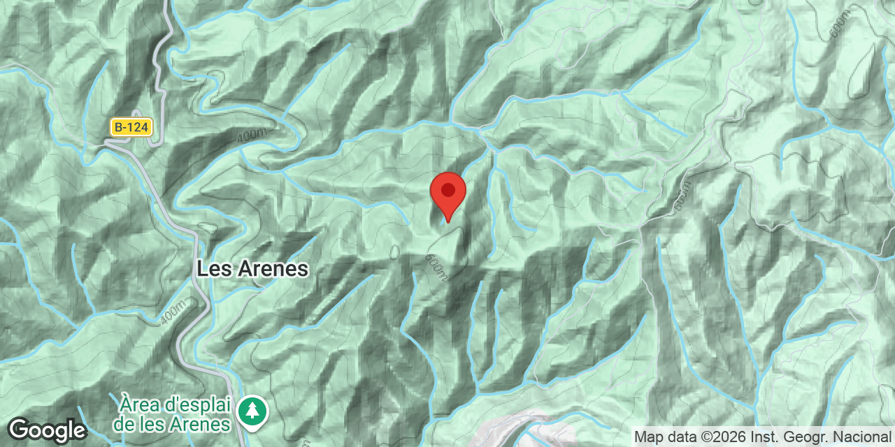 Mapa de situación de SOT DE L'ÀLIGA, AVENC DEL