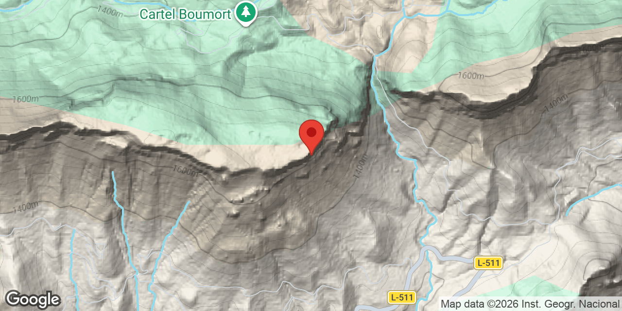 Carte de situation de NEGRE DE BÓIXOLS, FORAT