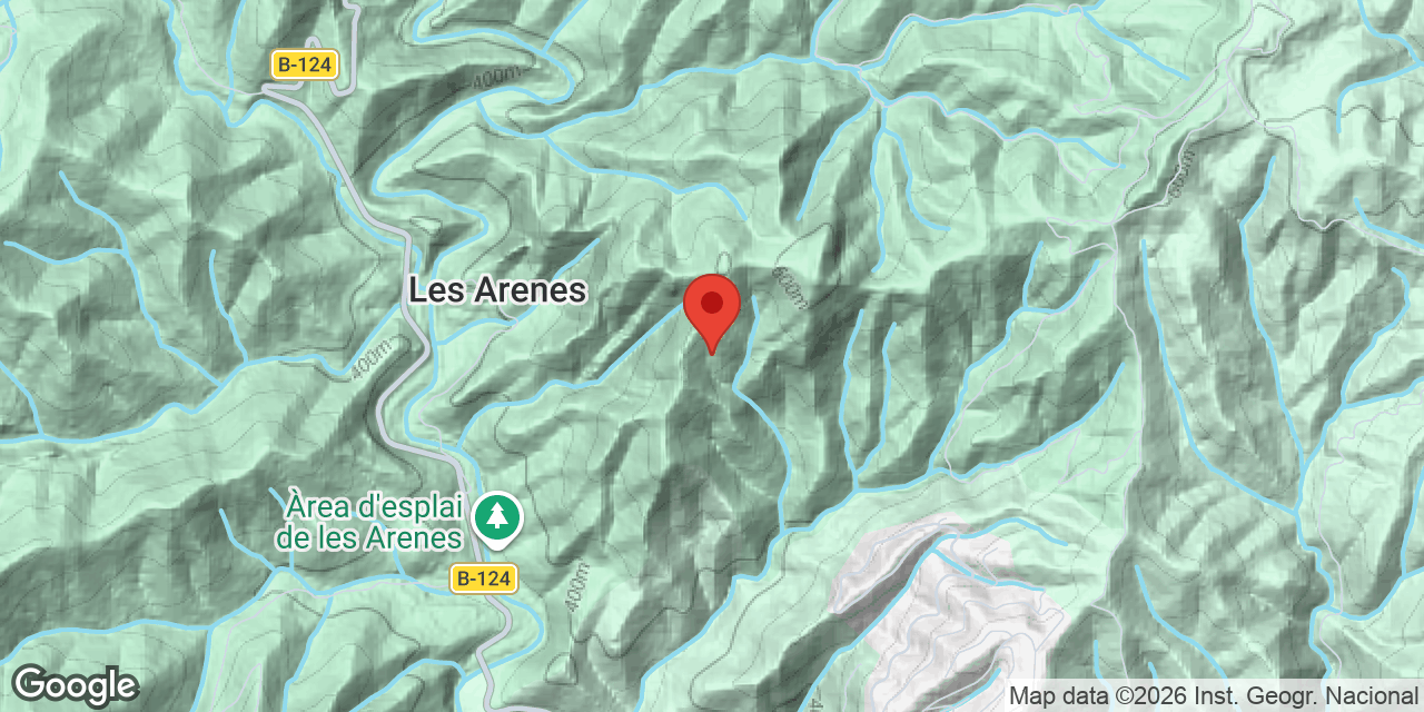 Mapa de situació de DUES BOQUES, AVENC DE LES