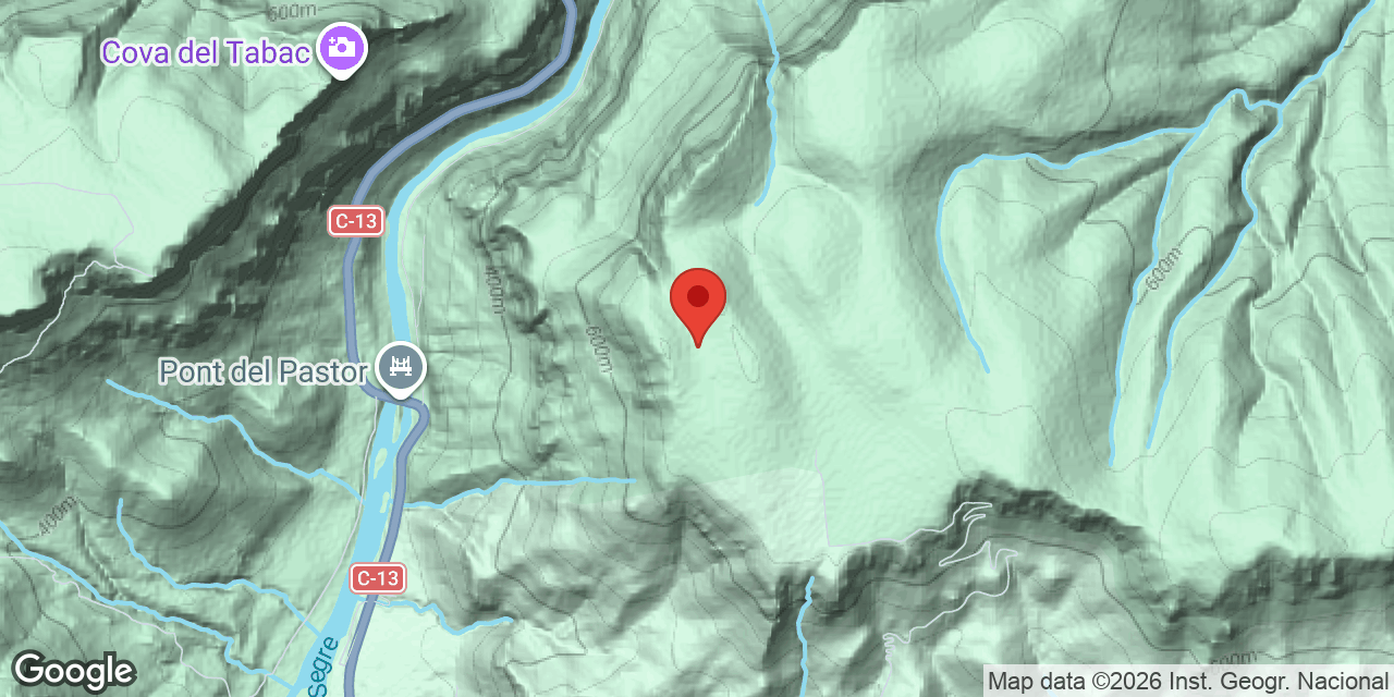 Mapa de situació de OCAMPO,  AVENC