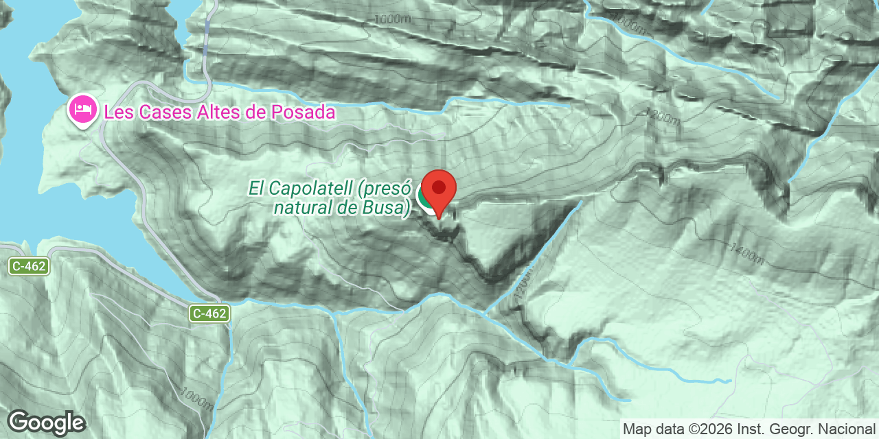 Mapa de situación de CAPOLATELL, ESQUERDA Nº 4 DEL