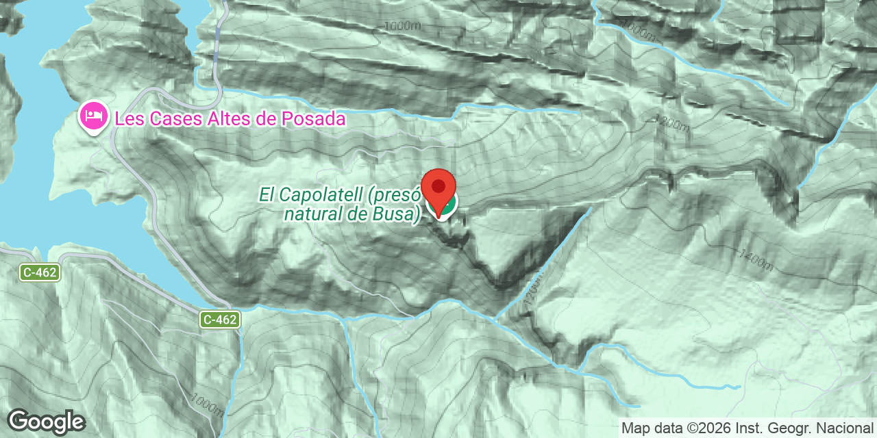Mapa de situación de CAPOLATELL, ESQUERDA Nº 5 DEL