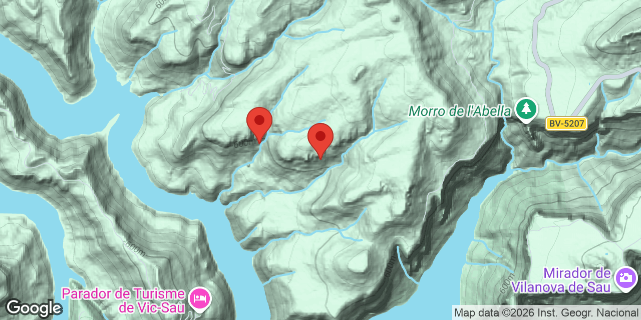 Mapa de situació de FOSCA, SISTEMA DE LA BORA