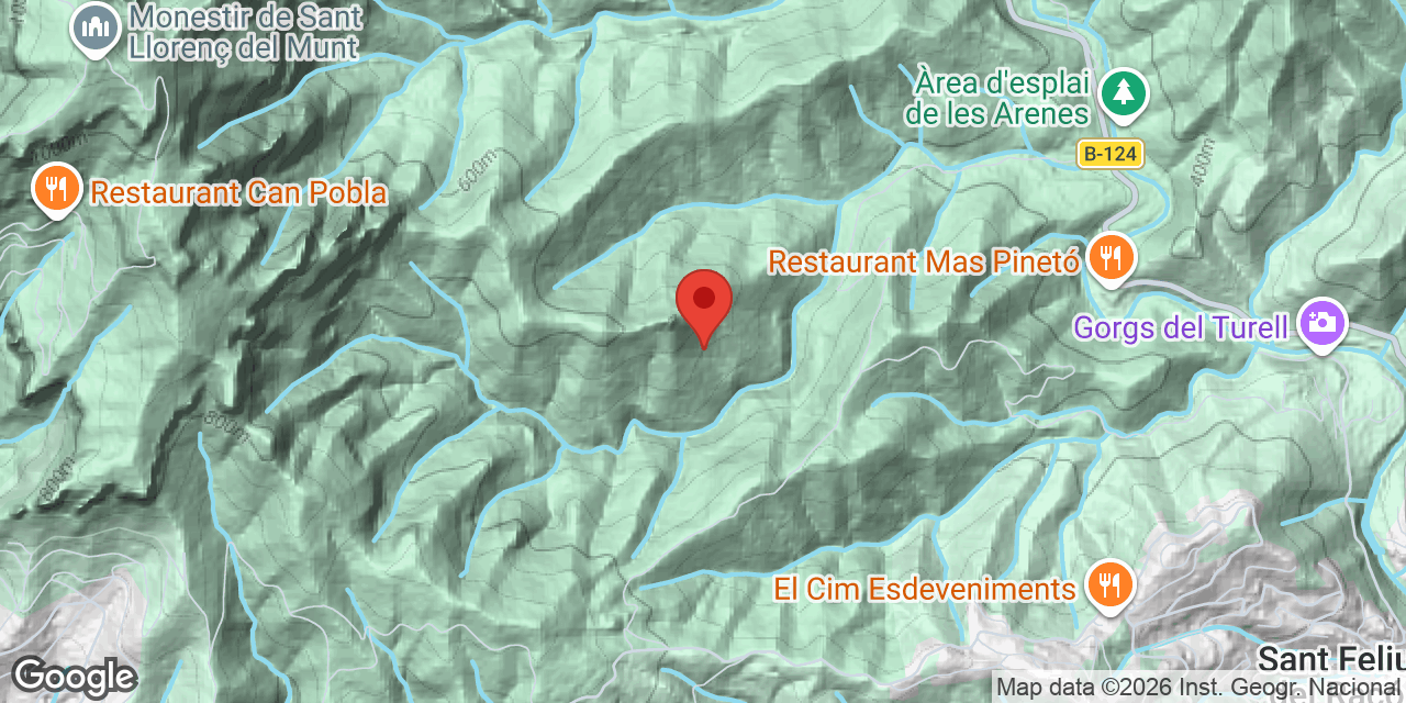 Carte de situation de LLEDONER, AVENC DEL