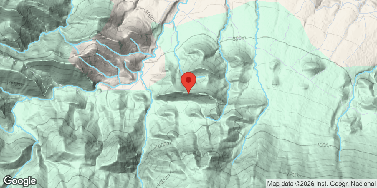 Location map of OLIVES, BÒFIA DE LES