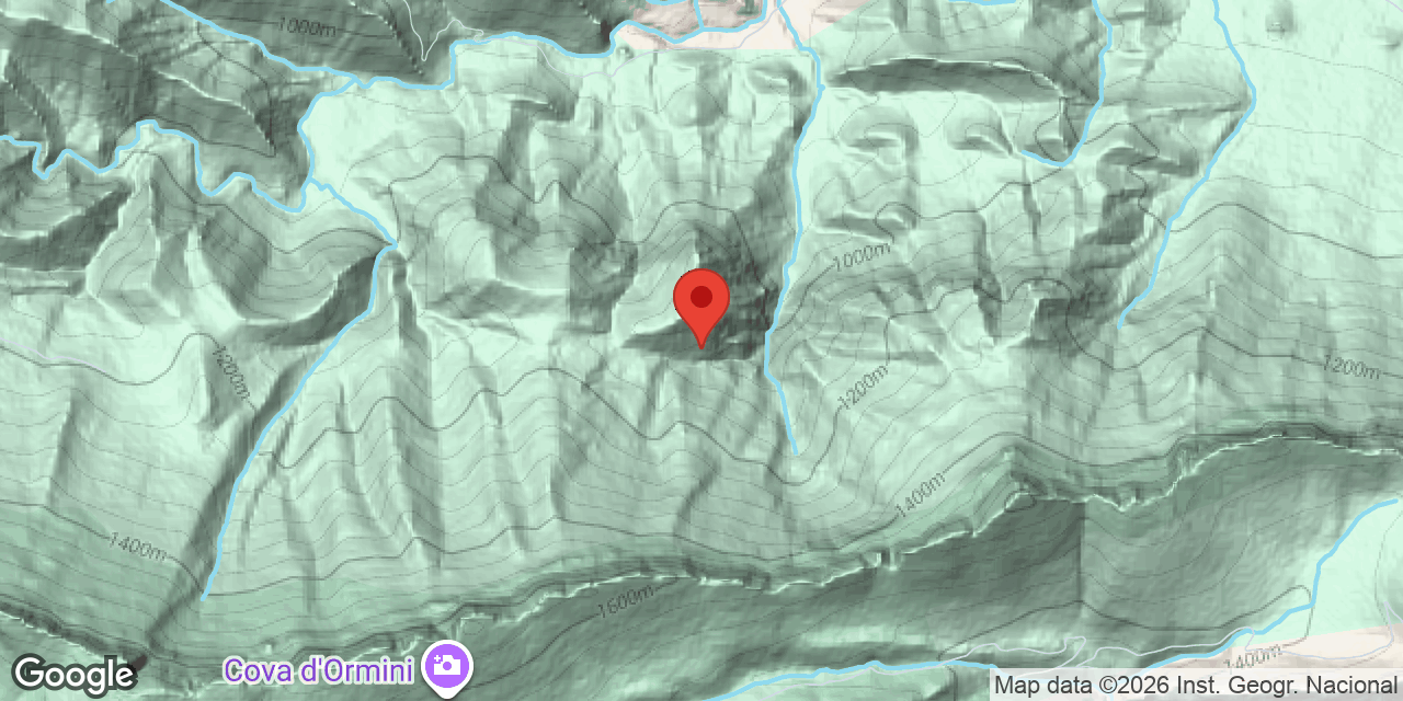 Mapa de situació de TOSSAL DEL MORRO, BÒFIA DEL