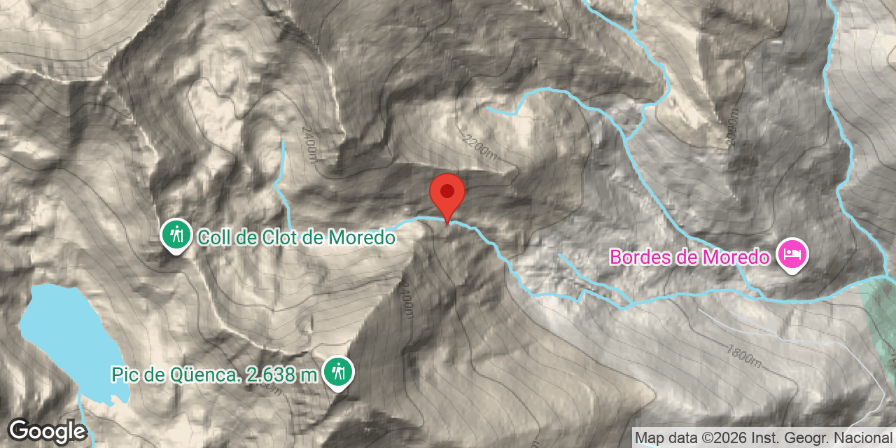 Mapa de situació de BARRANC DE MOREDO,  COVA Nº 1 DEL