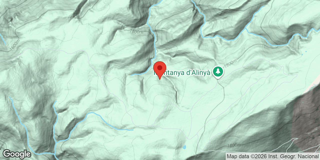 Location map of OBAC DE MARCÚS, GRALLERA DE L'