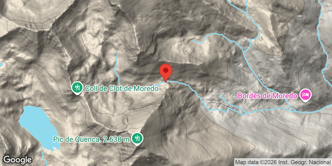 Mapa de situació de BARRANC DE MOREDO,  COVA Nº 2 DEL
