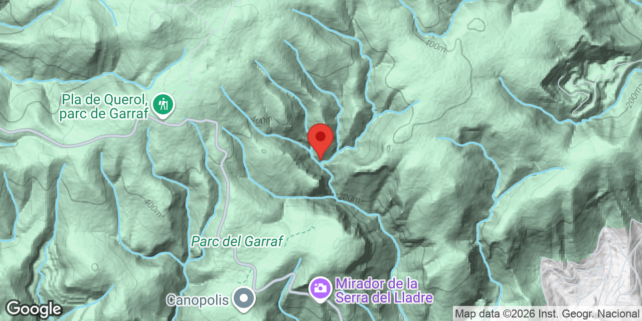 Mapa de situació de LUNG, AVENC