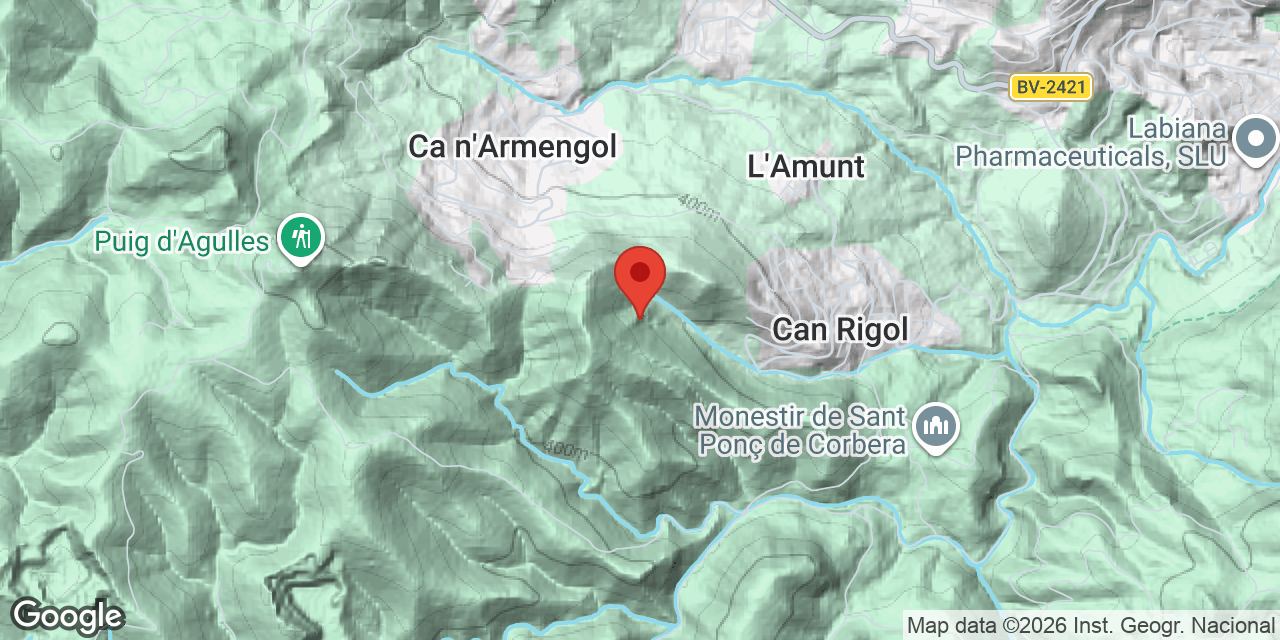 Mapa de situació de CAN RIGOL Nº 2, COVA DE