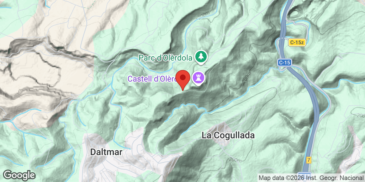 Mapa de situació de OLÈRDOLA, AVENC D'