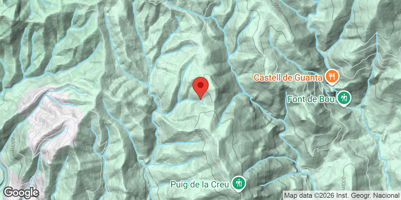 Mapa de situació de SOT GRAN, AVENC DEL