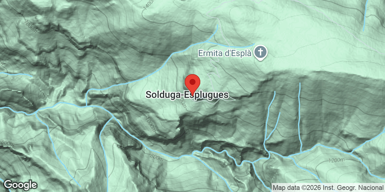 Location map of GRAONS, COVA DELS