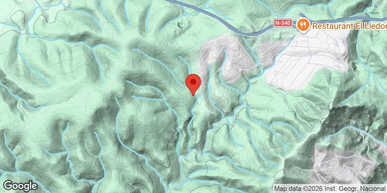 Mapa de situación de MONTESINOS, AVENC