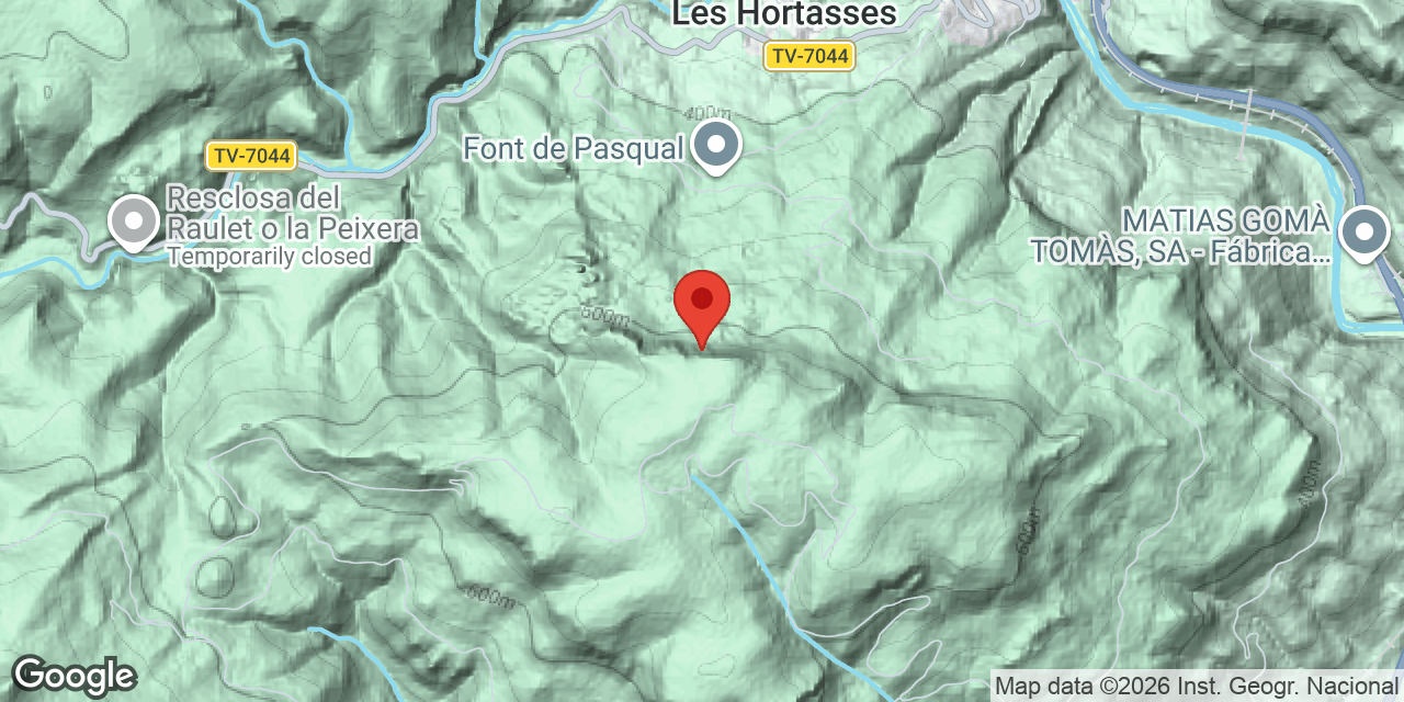 Mapa de situació de MUNTANYA, AVENC