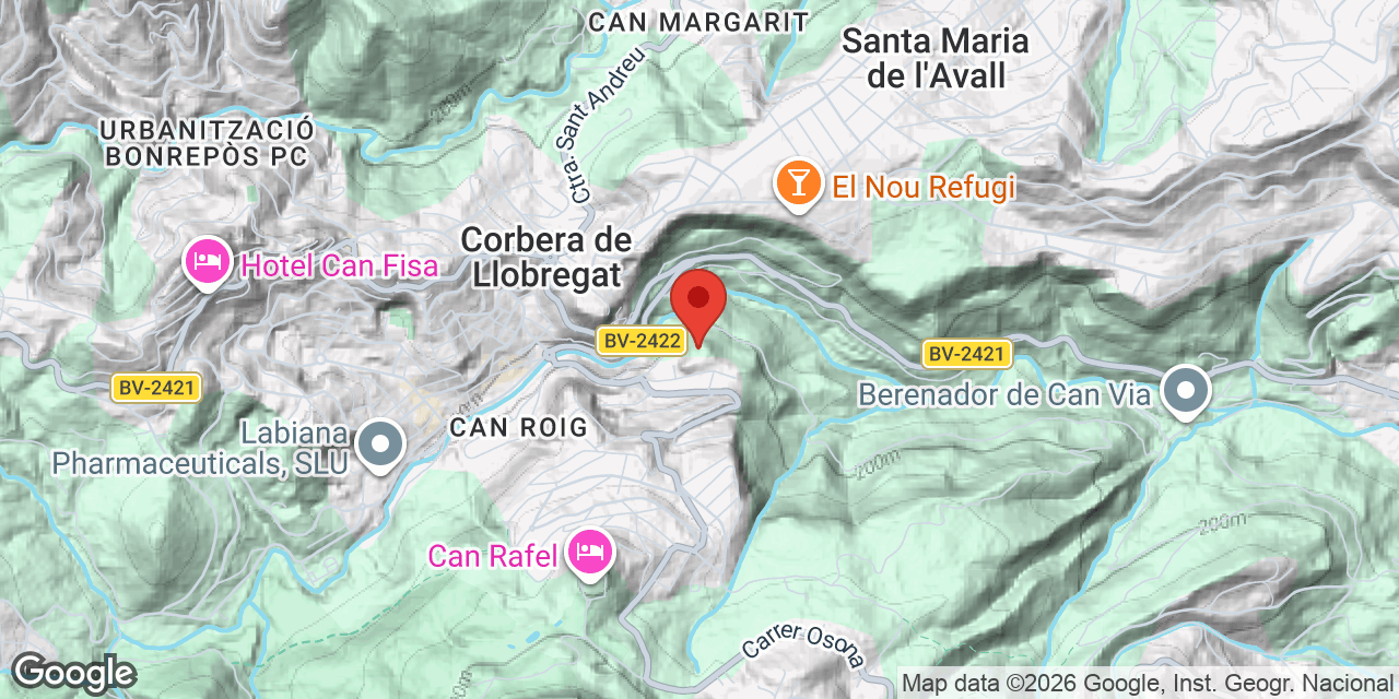 Mapa de situació de DOS, COVA DEL