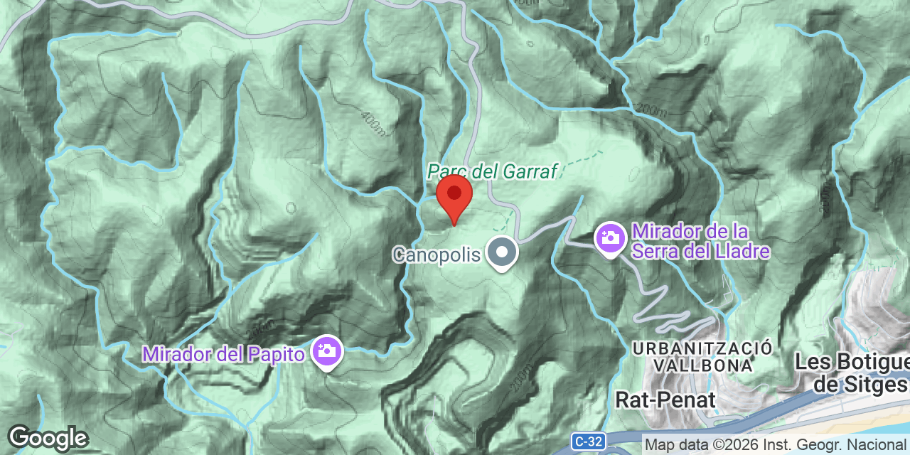 Mapa de situación de MORGAN I COMAS, AVENC