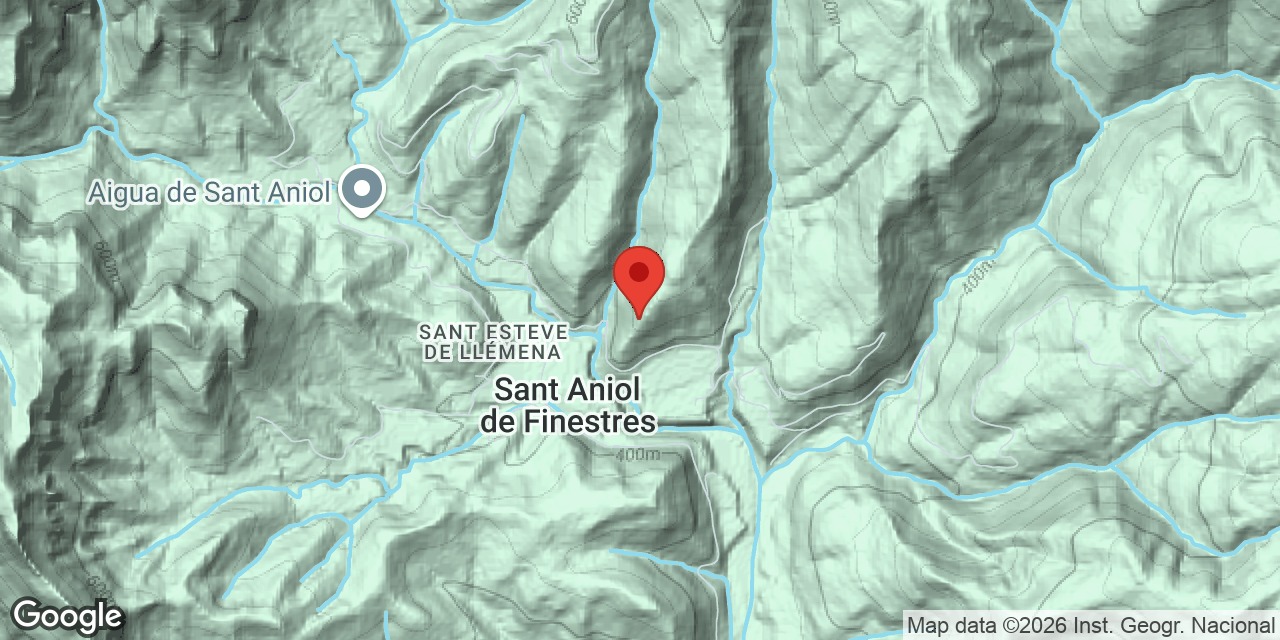 Mapa de situació de BLOC, AVENC DEL