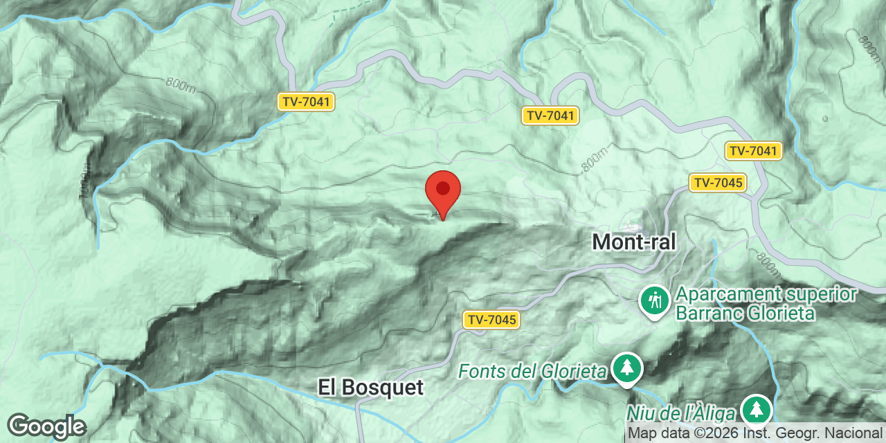Mapa de situació de SENSE NOM, AVENC