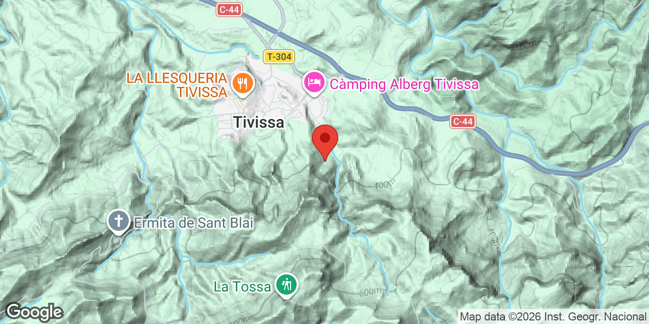 Mapa de situació de FOTX, AVENC DE LA
