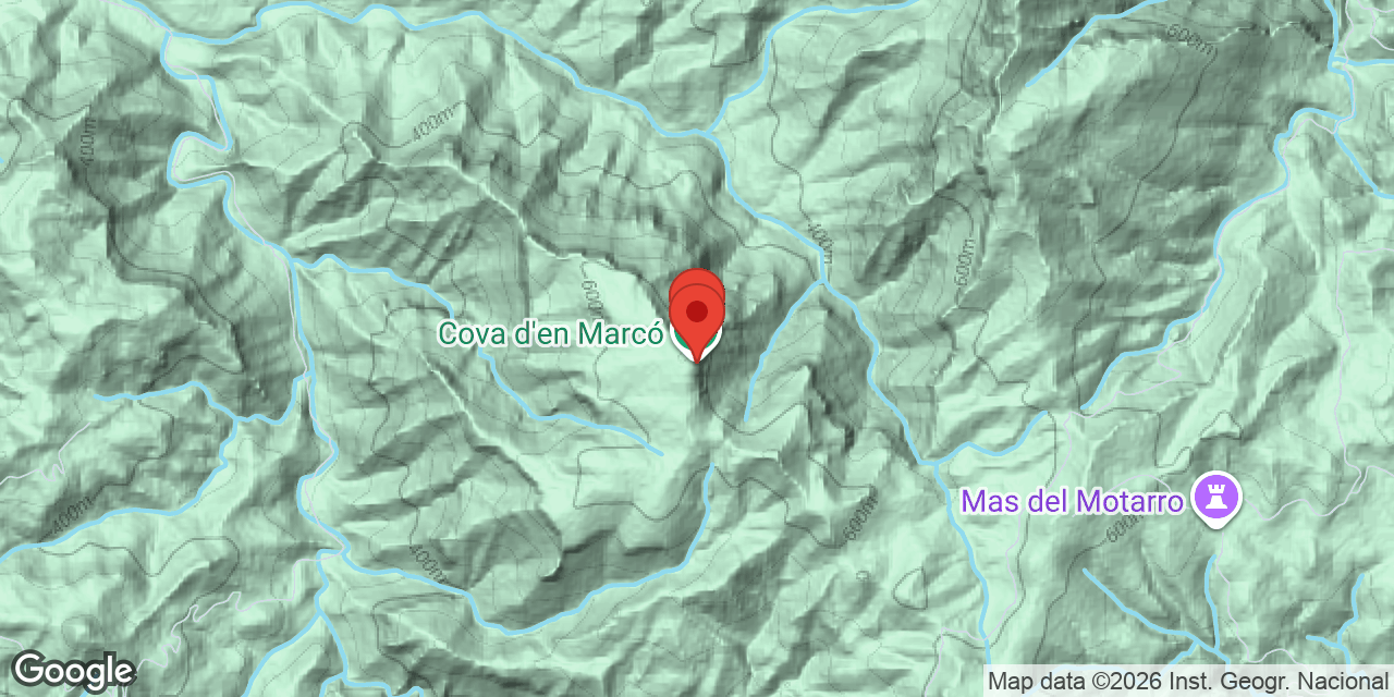 Mapa de situación de MARCÓ, COVA