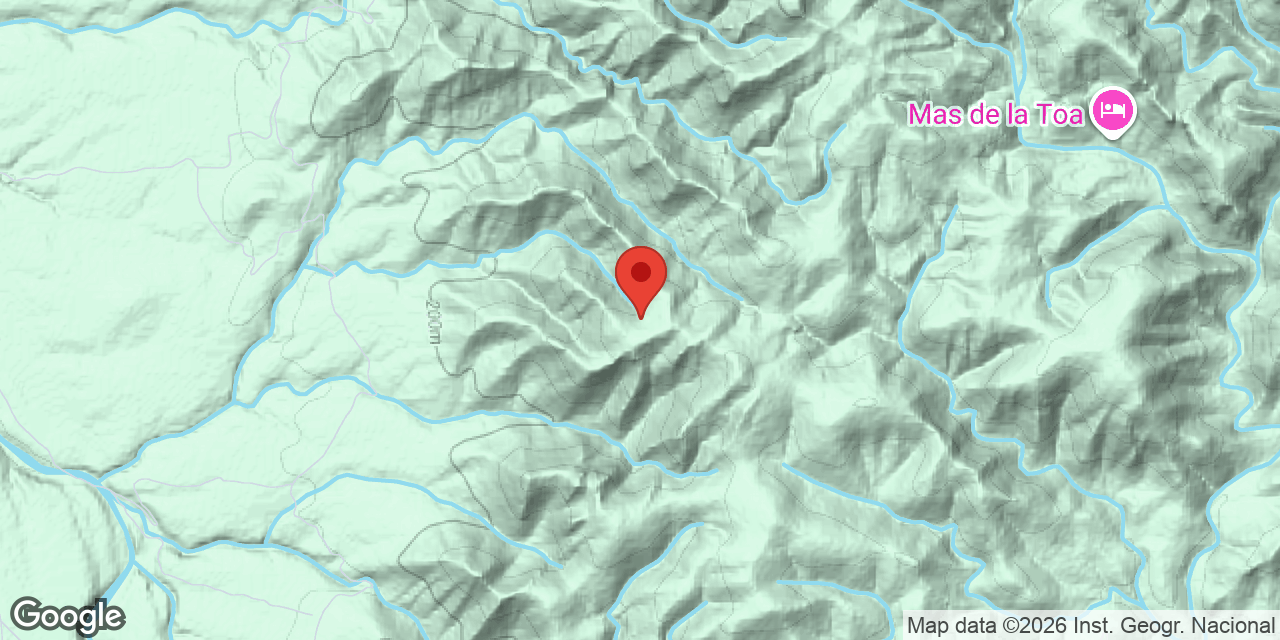 Mapa de situació de RODÓ, AVENC